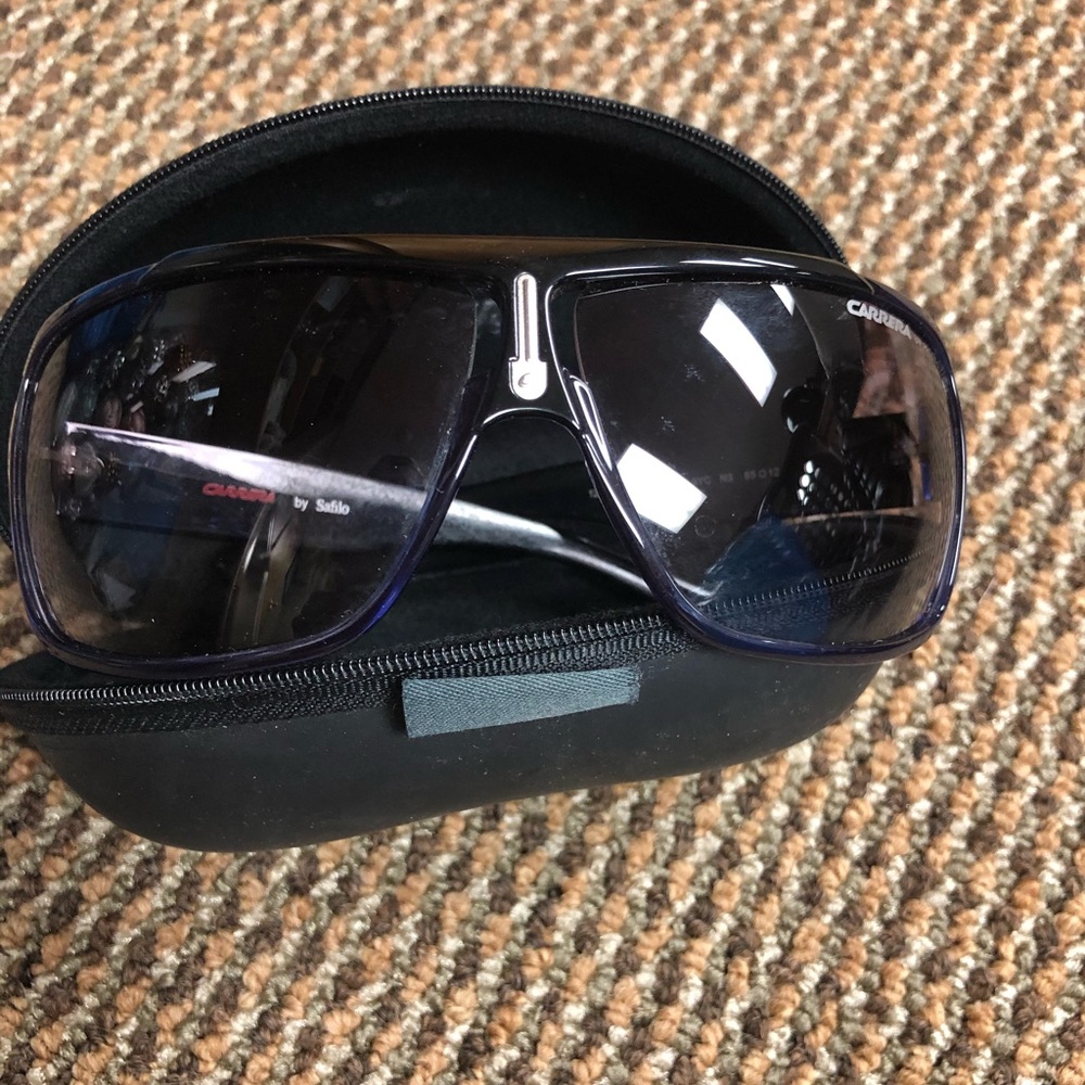 Carrera Blue and Black Sunglasses